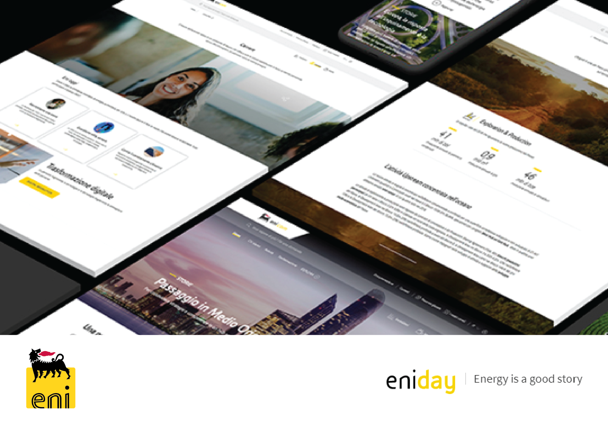 See Eni's innovative new website