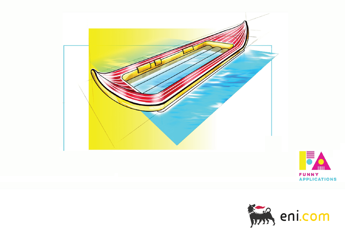 A canoe that captures solar energy?