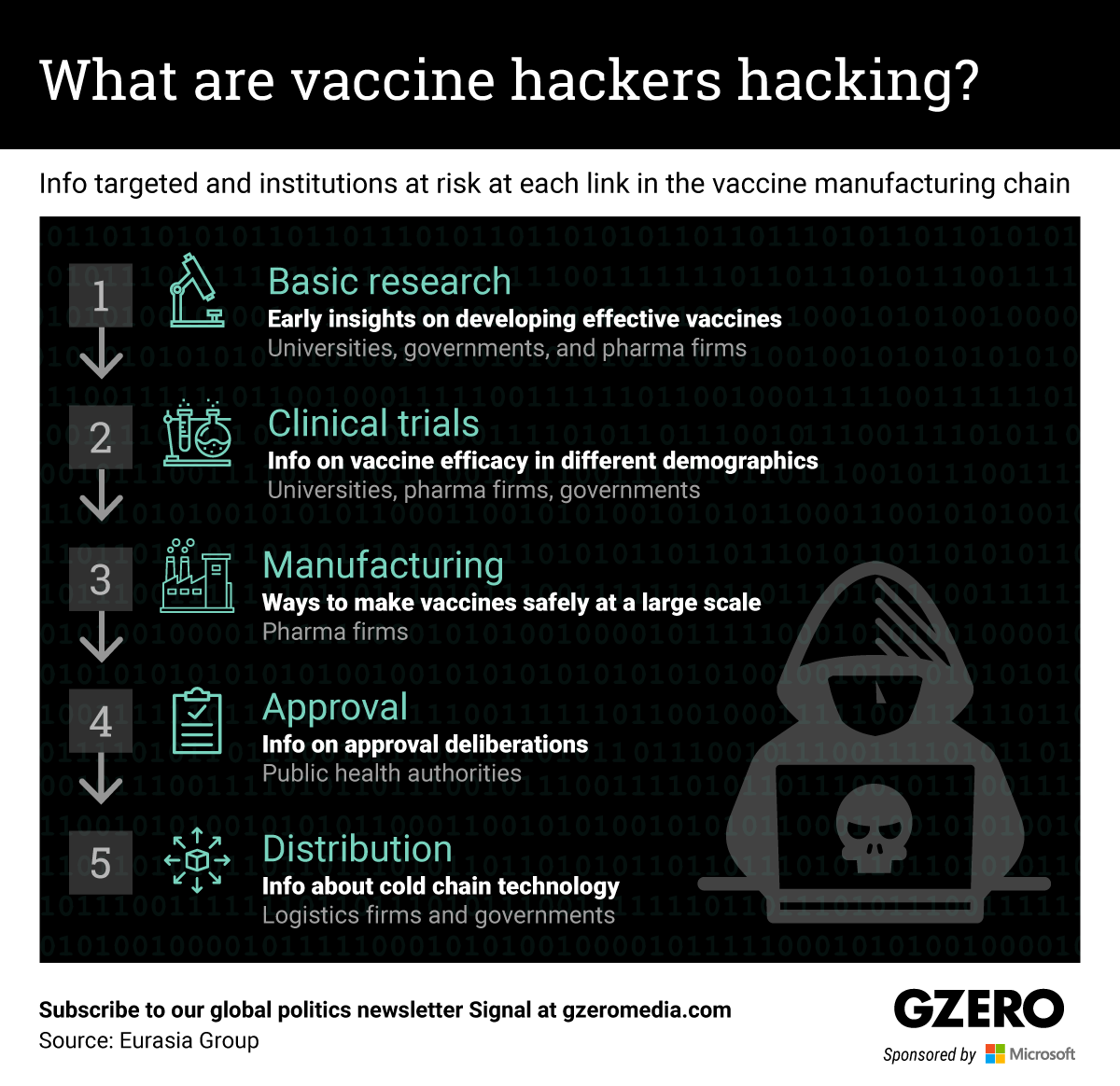 The Graphic Truth: What are vaccine hackers hacking?