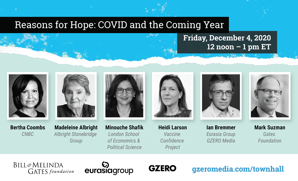 Watch our expert panel on reasons for hope in the COVID crisis