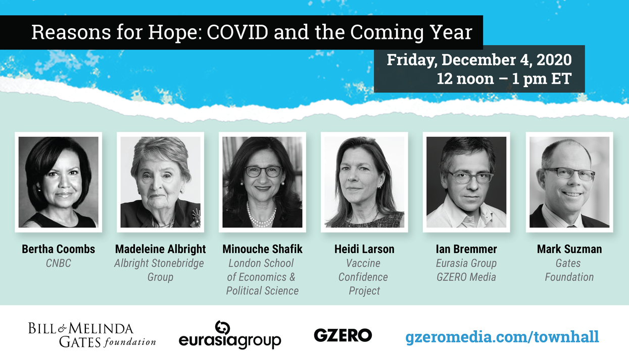 Watch our expert panel on reasons for hope in the COVID crisis