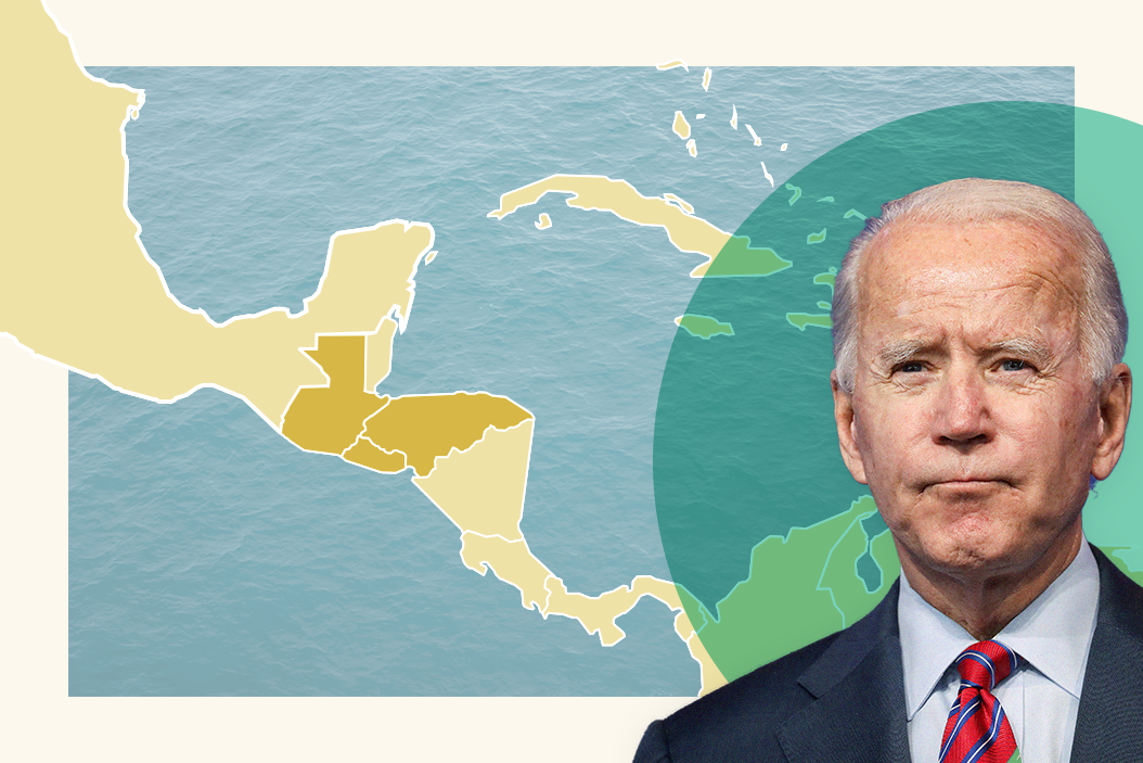 Biden plays the (Central American) Triangle