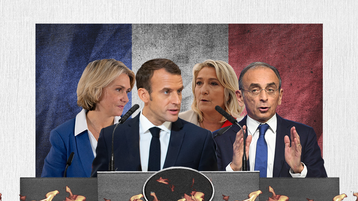 The French election is getting hot