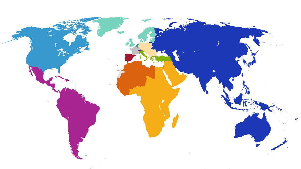 The Graphic Truth: French Parliamentary districts overseas
