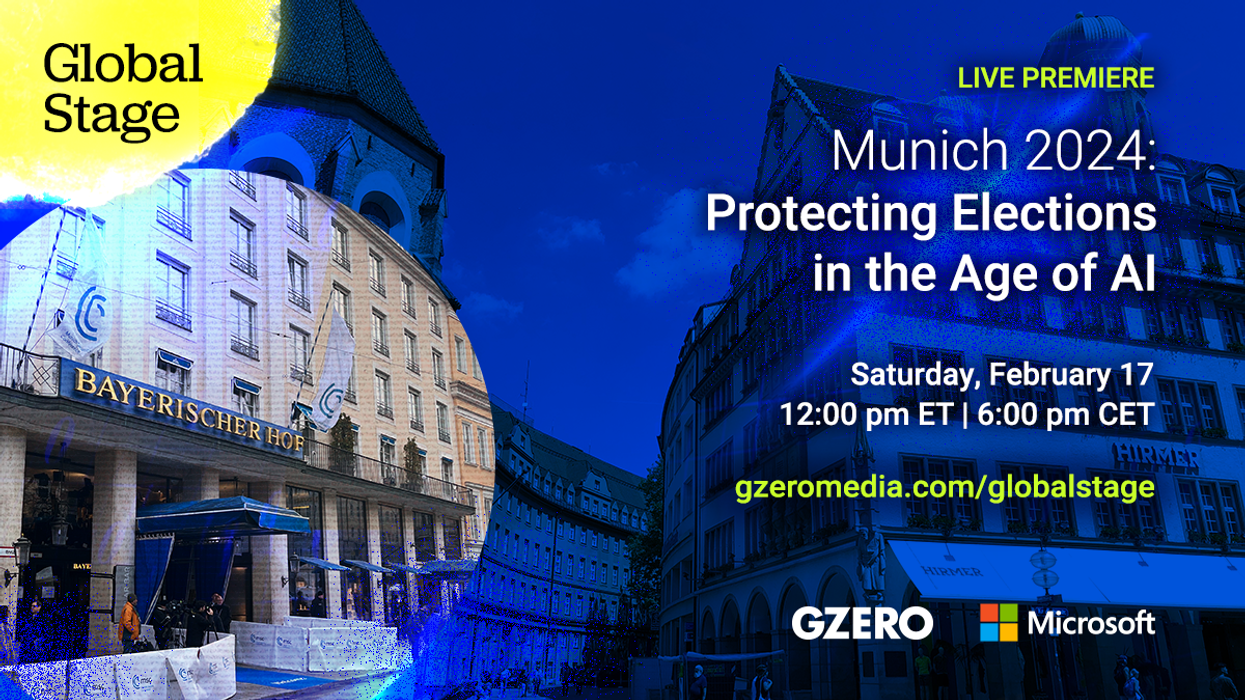 Live premiere today at 12 pm ET: Can we use AI to protect elections?