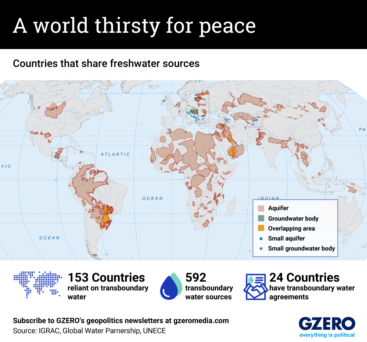 Graphic Truth: A world thirsty for peace