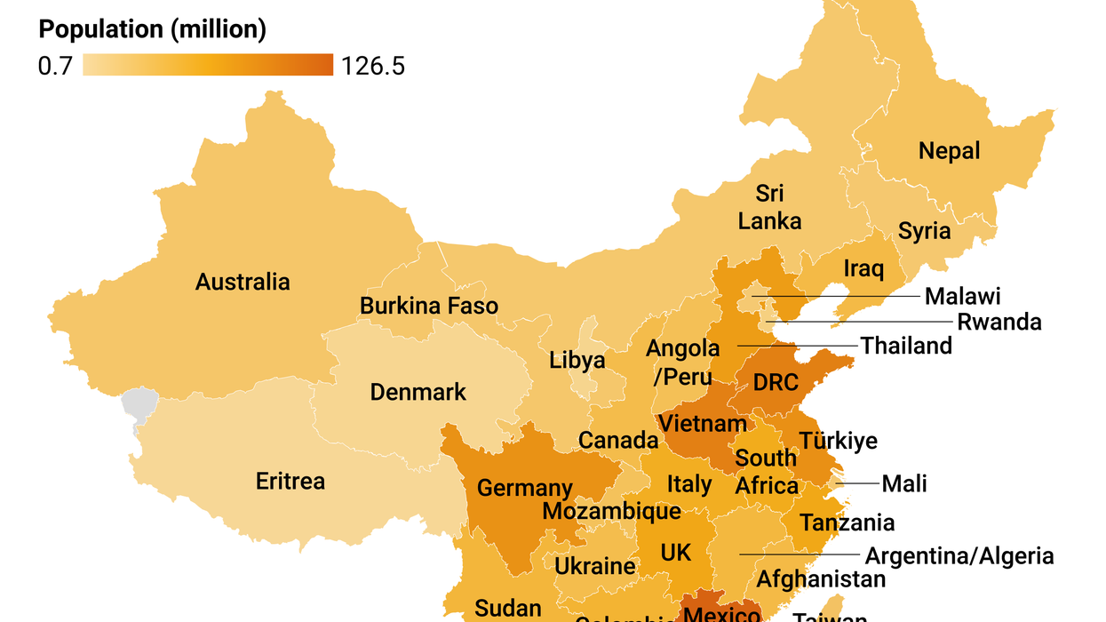 Graphic Truth: How many countries can fit in China?