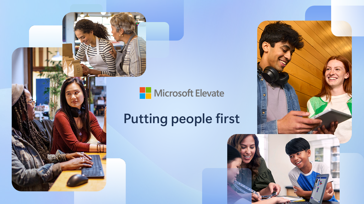 AI generated images | Microsoft Elevate - Puttin people first