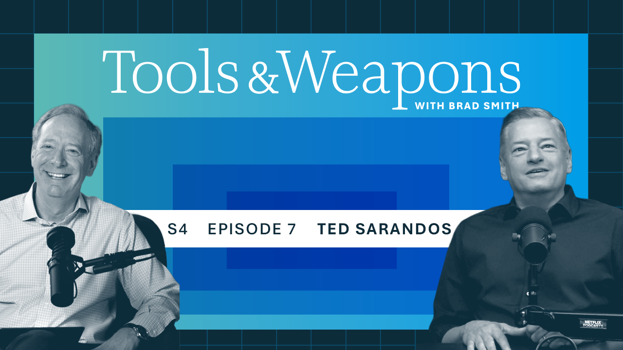Tools and Weapons – In Conversation with Ted Sarandos