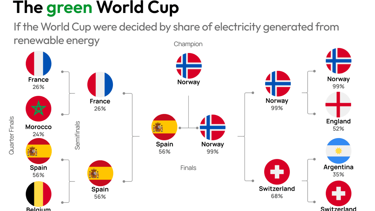 The green World Cup