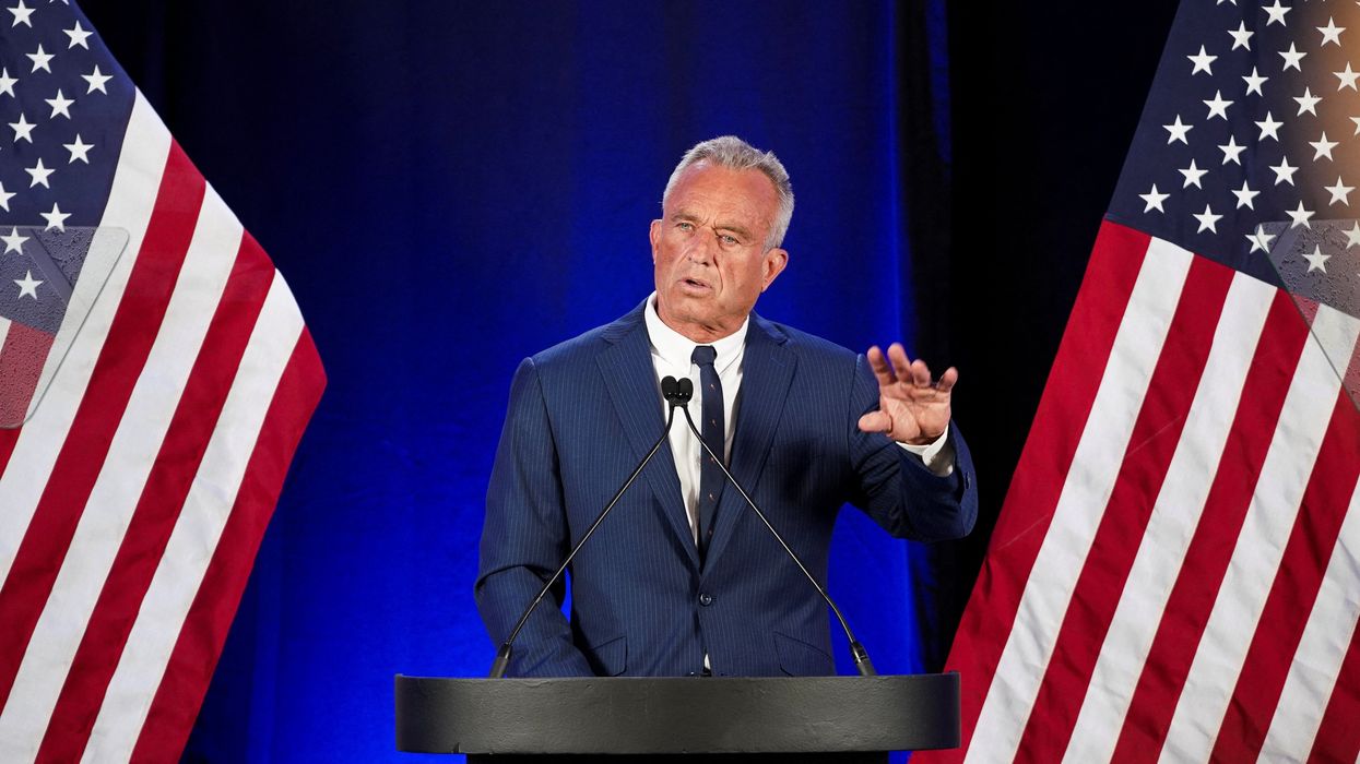 Independent presidential candidate Robert F. Kennedy Jr. makes an announcement on the future of his campaign in Phoenix, Arizona, U.S. August 23, 2024.