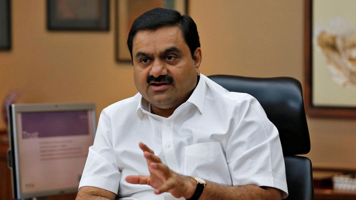 Indian billionaire Gautam Adani.