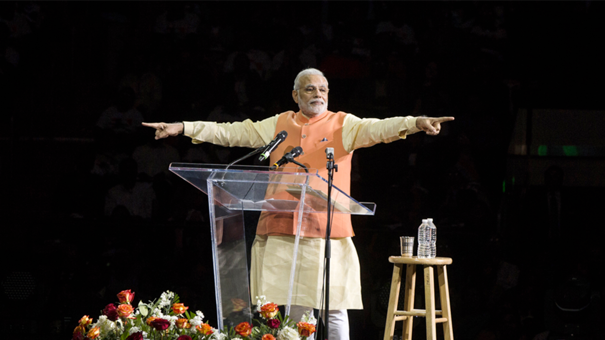 Bombastic Modi no more?