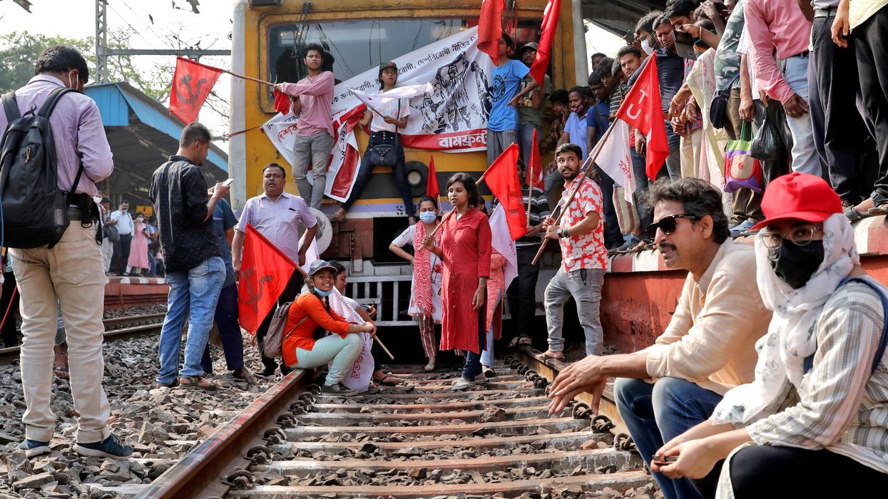 Indian workers strike, Shanghai lockdown makes oil market jittery, Biden’s budget plan, EU targets Lebanese laundering