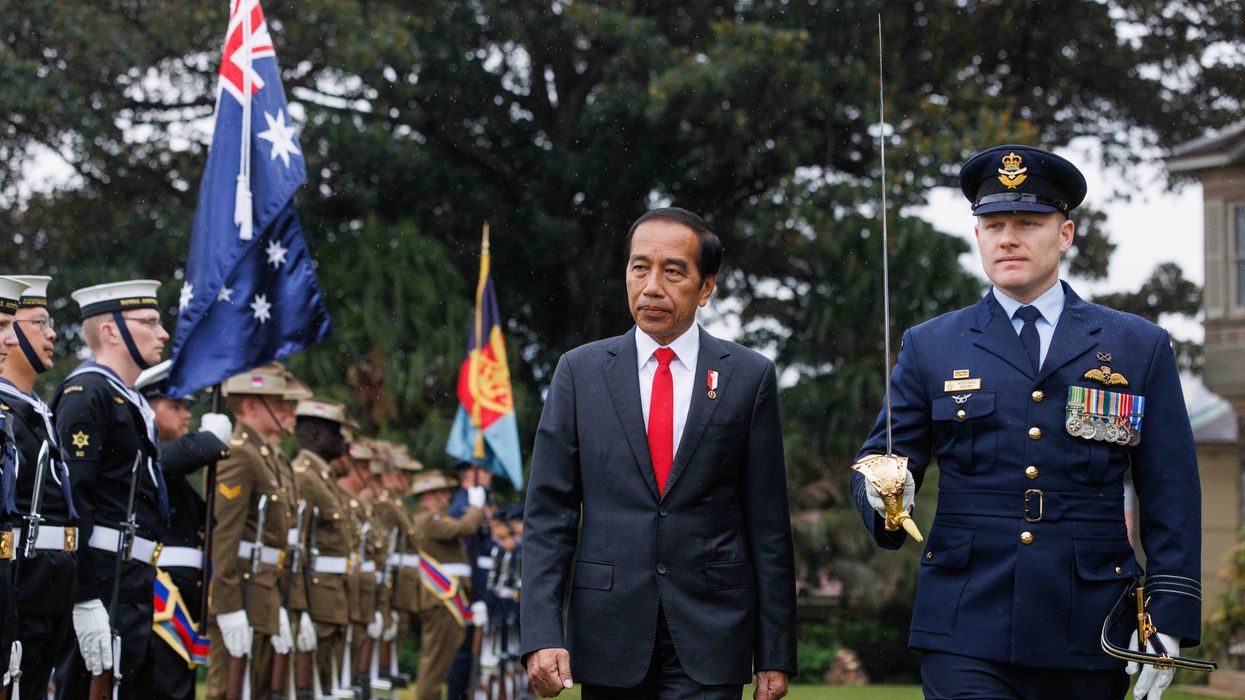 Indonesian President Joko Widodo at Admiralty House, Sydney Tuesday, July 4, 2023