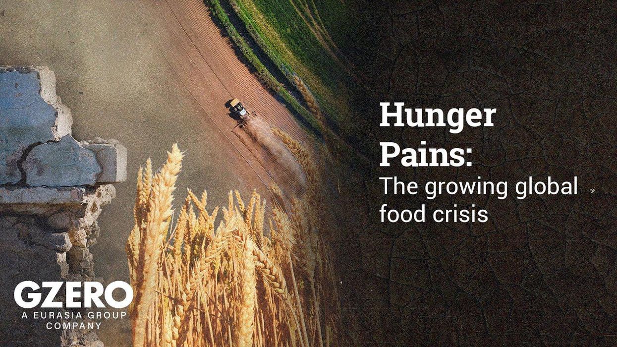 Introducing GZERO's coverage on Hunger Pains: the growing global food crisis