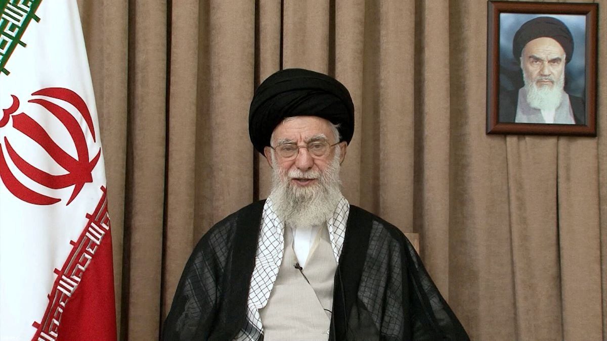 ​Iran's Supreme Leader Ayatollah Ali Khamenei speaks in a televised message, after the ceasefire between Iran and Israel, in Tehran, Iran, June 26, 2025. 
