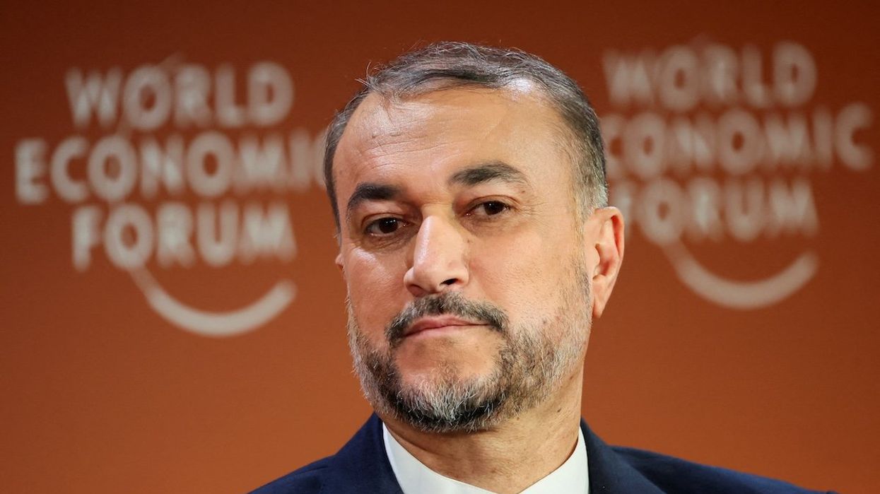 Iranian Foreign Minister Hossein Amir-Abdollahian attends the 54th annual meeting of the World Economic Forum, in Davos, Switzerland, on Jan. 17, 2024.