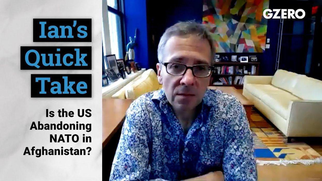 Is the US abandoning NATO in Afghanistan?