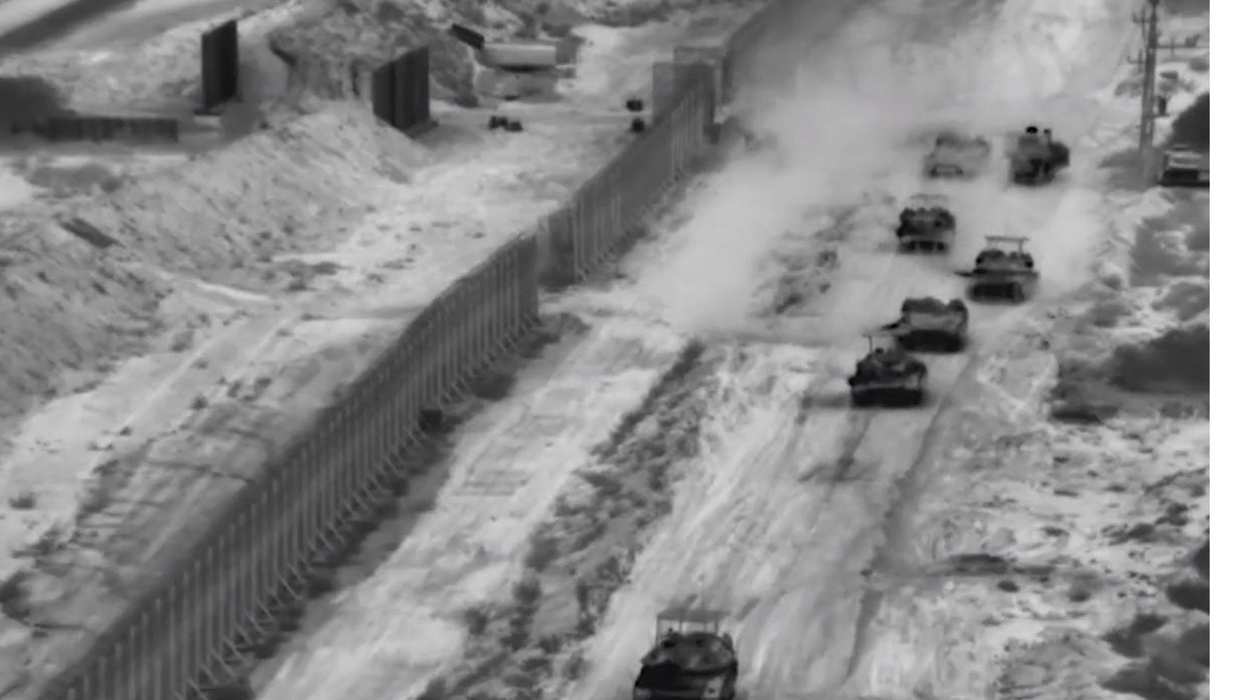 Israel Defense Forces carrying out what they claim was a “targeted raid” in the northern part of the Gaza Strip overnight on Thursday (26October2023)
