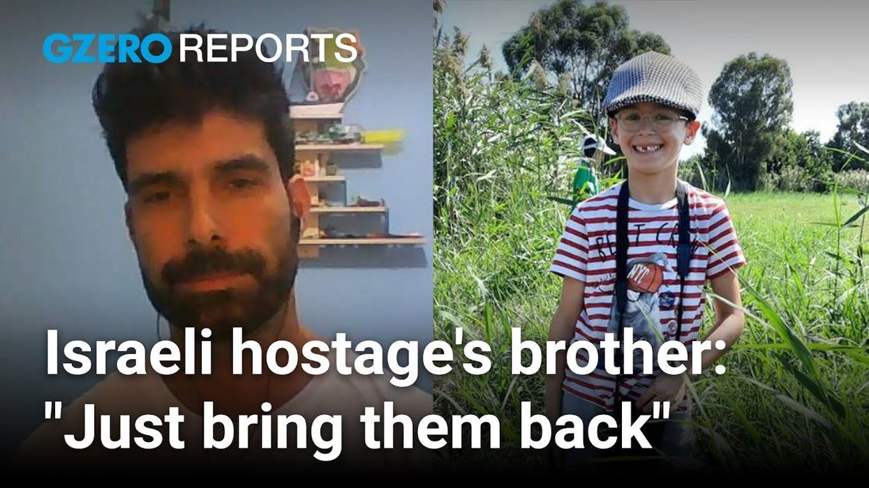 Israel-Hamas war: "Just bring them back," says brother of 9-year-old Israeli hostage