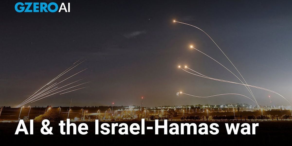 AI's role in the Israel-Hamas war so far