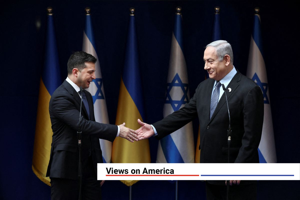 Israel's Netanyahu meets Ukrainian President Zelensky in Jerusalem