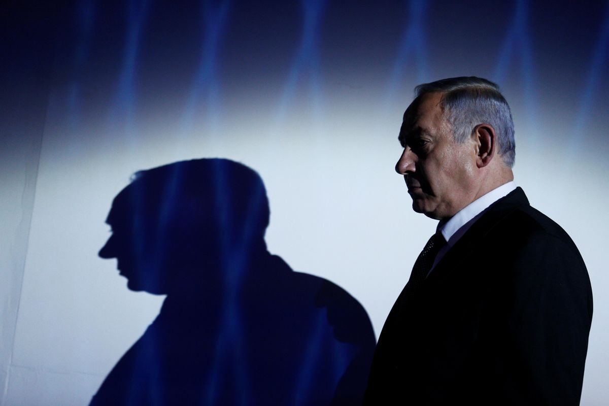 Israel's Prime Minister Benjamin Netanyahu 