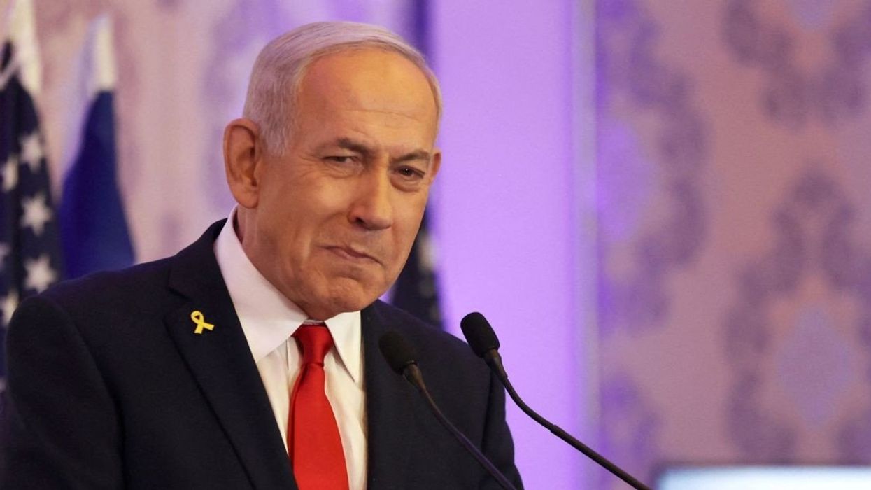 Israeli Prime Minister Benjamin Netanyahu speaks during ‘Christian Conference’ in Jerusalem July 27, 2025.