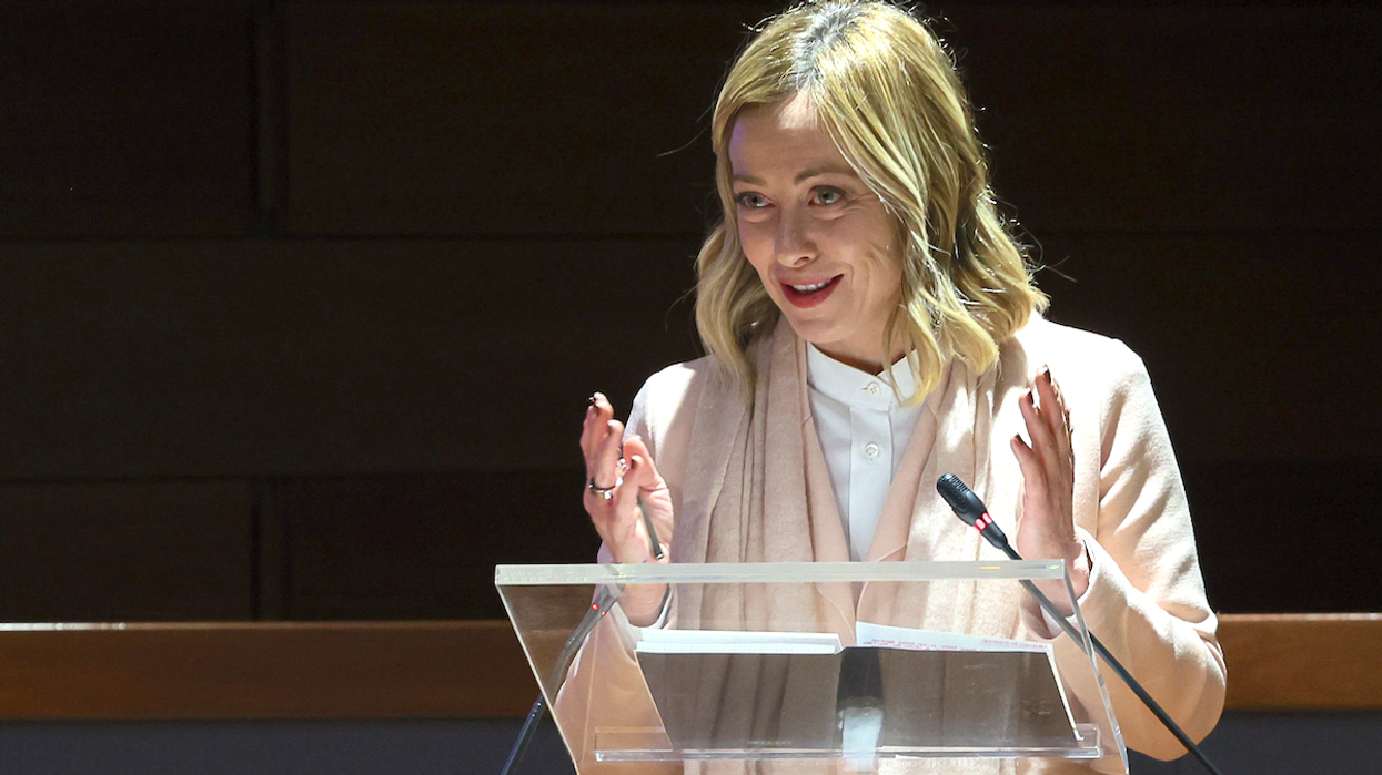 Italian Prime Minister Giorgia Meloni