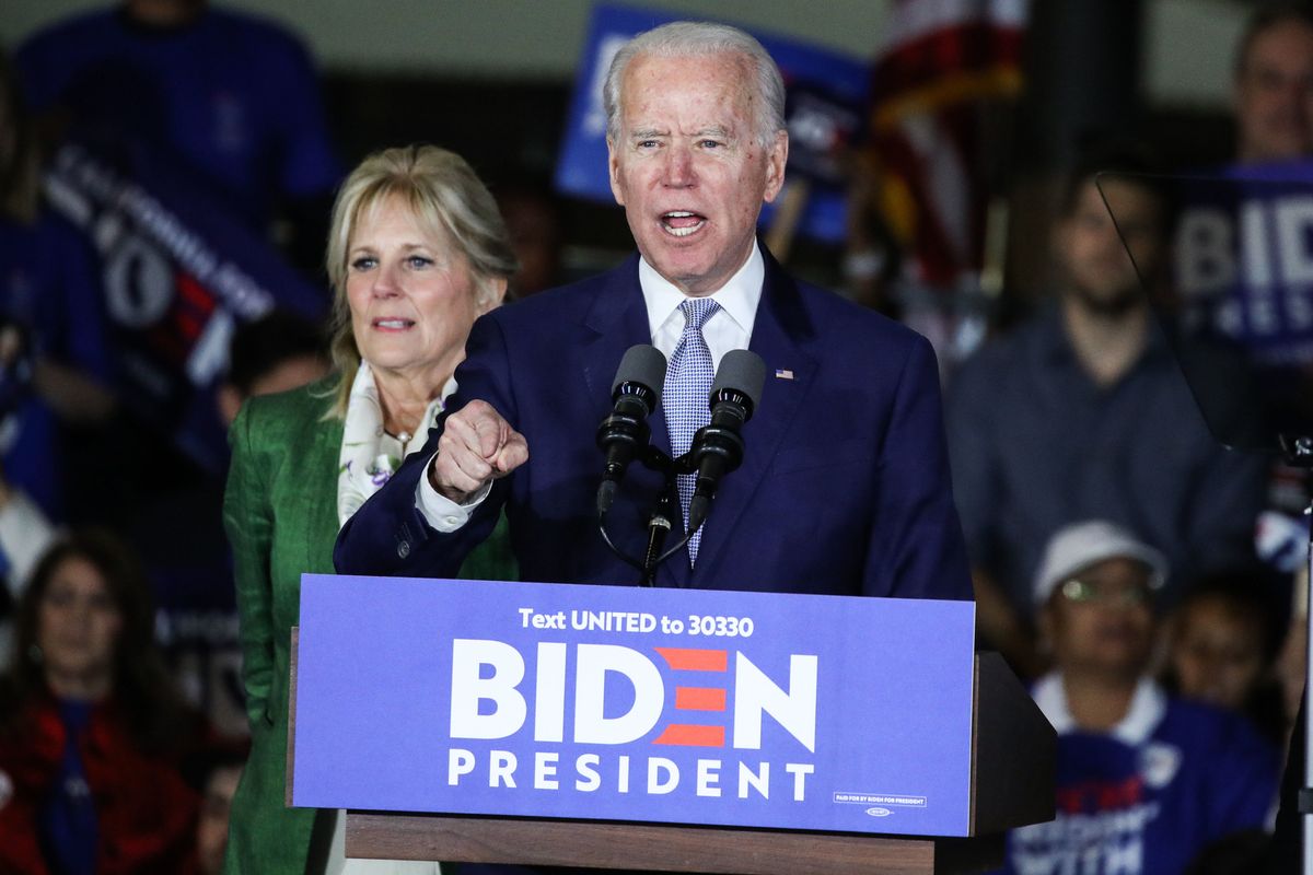 Joe Biden, the Democratic candidate for US President in the 2020 election. Reuters