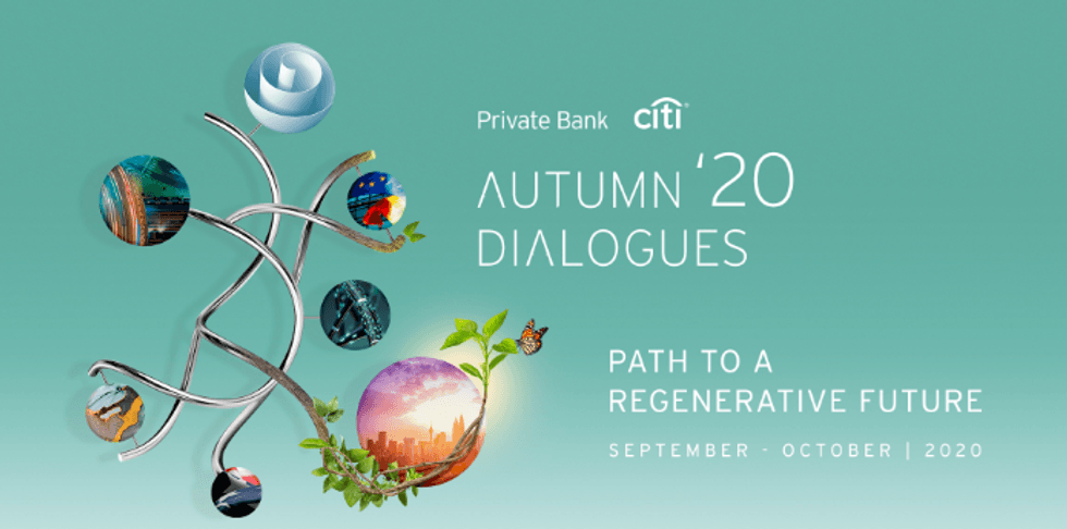 Join us for six virtual events starting on September 23 | Autumn '20 Dialogues: Path to a regenerative future