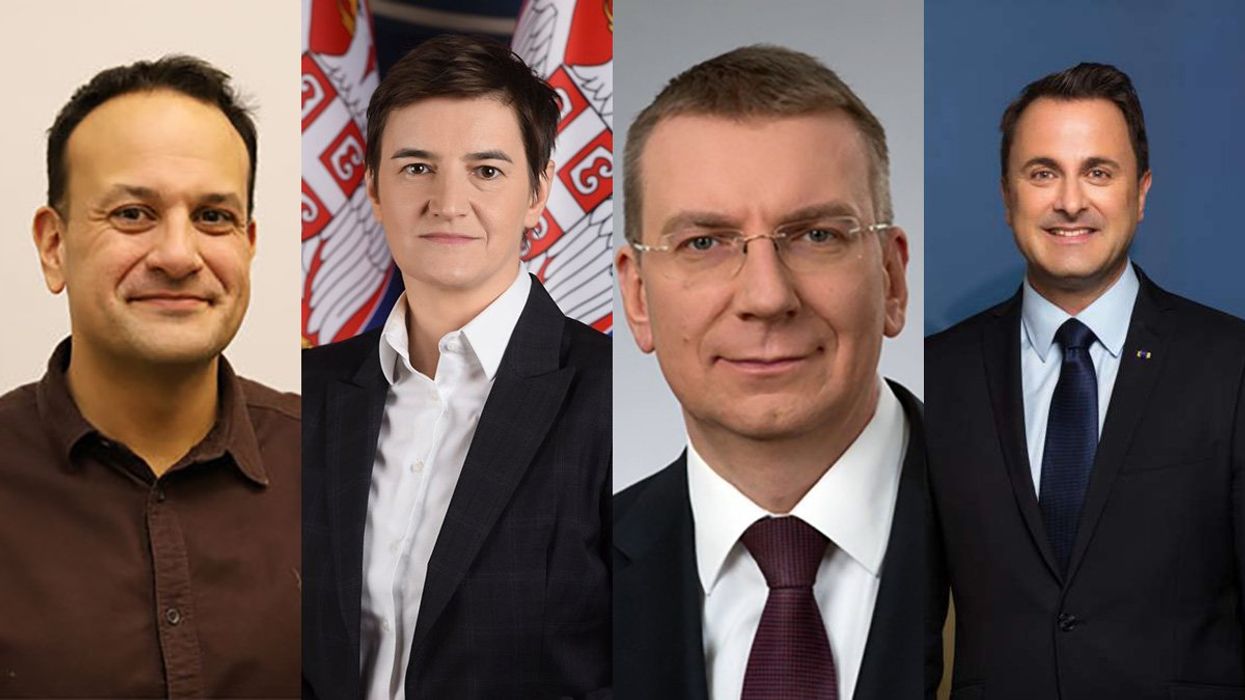 Leo Varadkar, Ana Brnabić, Edgars Rinkēvičs, Xavier Bettel