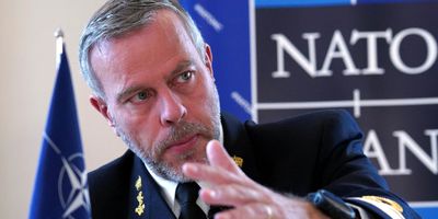 Admiral Rob Bauer, seen here in Tallinn, Estonia, in September 2022. 