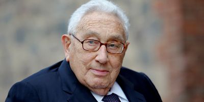 Former Secretary of State Henry Kissinger, seen here in Berlin, in 2015. 