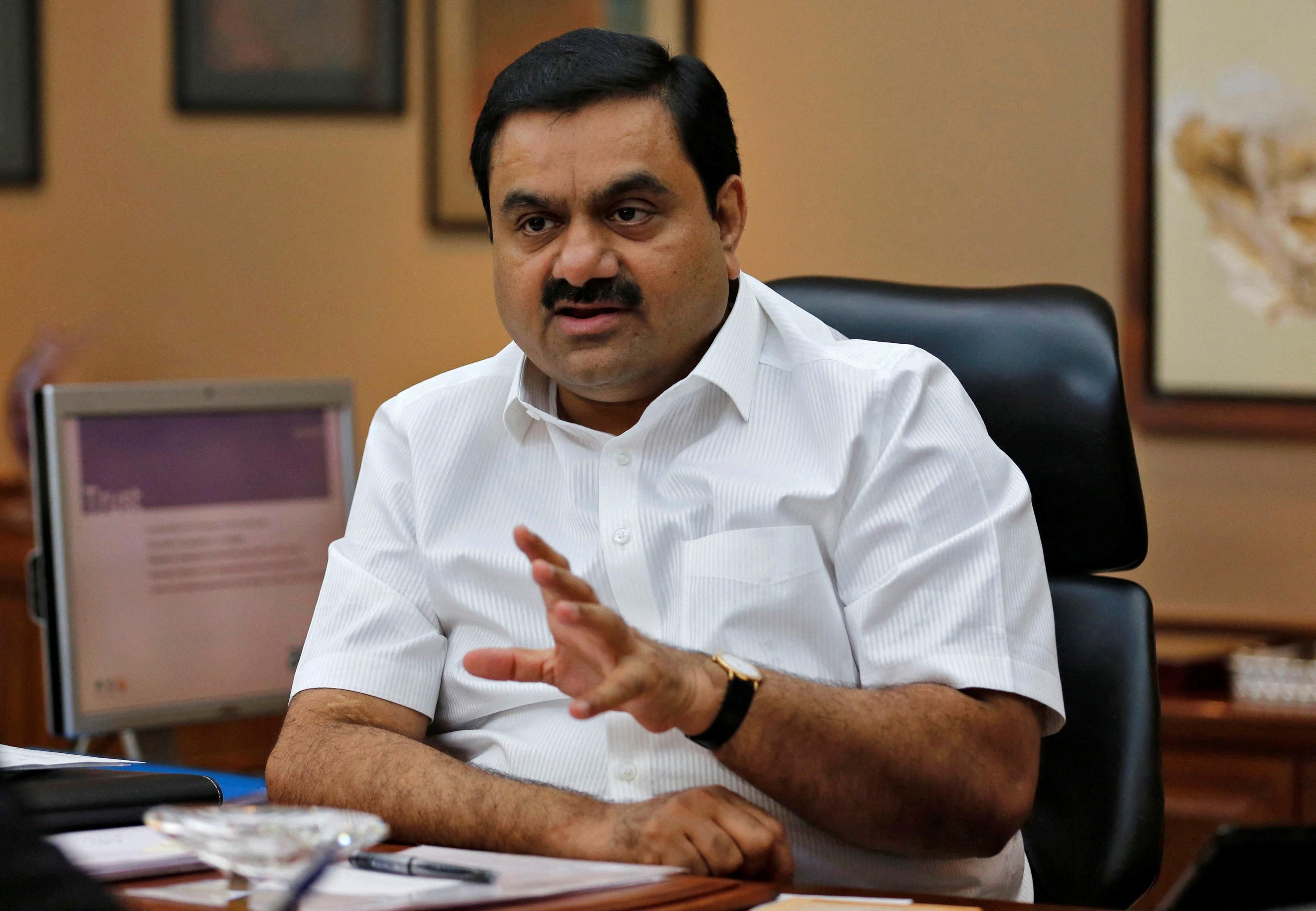 Indian billionaire Gautam Adani.