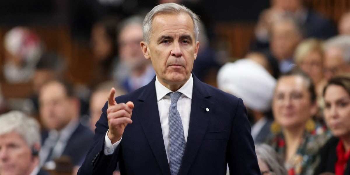 ​Canada's Prime Minister Mark Carney speaks during Question Period in the House of Commons on Parliament Hill in Ottawa, Ontario, Canada, October 22, 2025. 