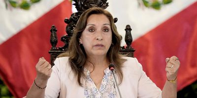 Peru's President Dina Boluarte