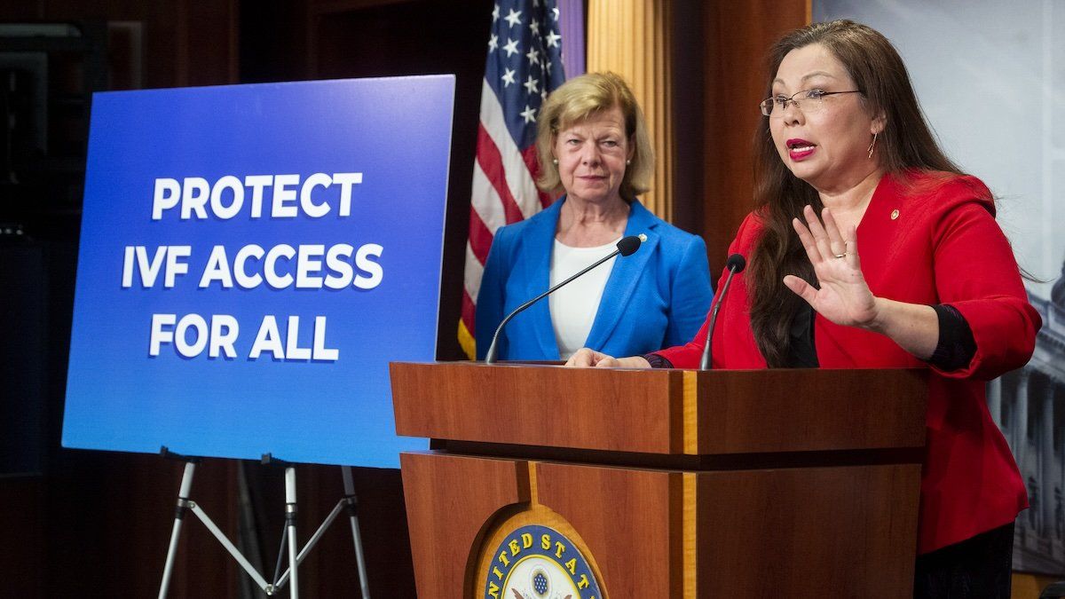 Press conference on the Alabama Supreme Court Ruling on IVF, and the need to safeguard IVF access nationwide, at the US Capitol in Washington, DC.