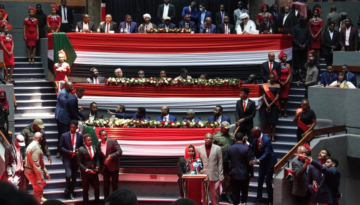 ​Representatives of political and military groups in Sudan take part meet to form a counter-government in the areas occupied by the Rapid Support Forces.