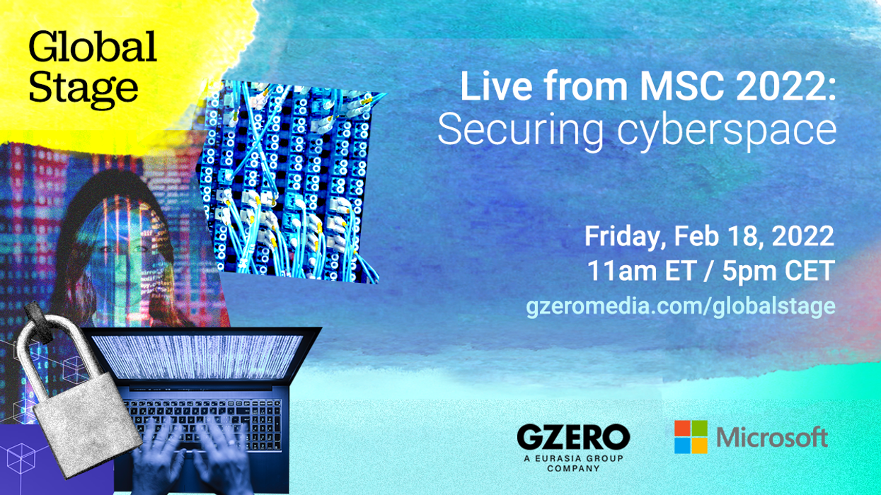 Live from Munich Security Conference 2022: Securing Cyberspace | Friday, February 18, 2022 | 11 am ET/ 5 pm CET