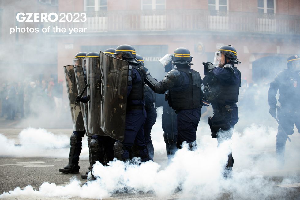 March 23: France protests pension changes