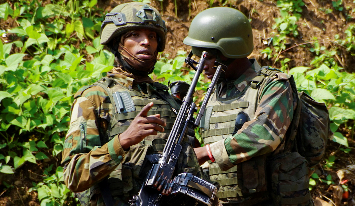 ​Members of the M23 rebel group.