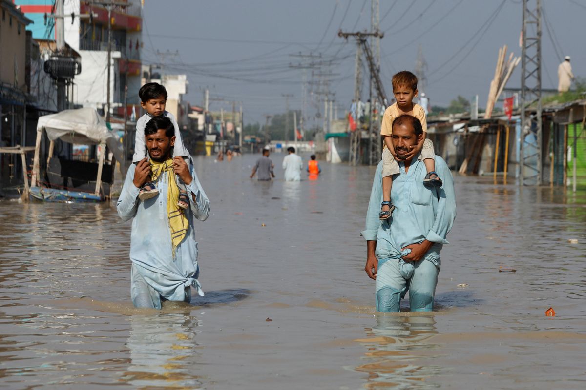 Pakistan underwater