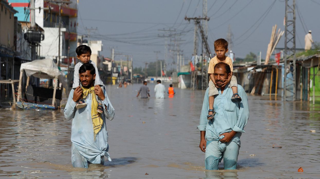 Pakistan underwater
