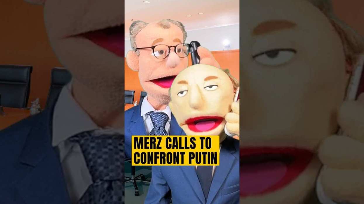 Merz confronts Putin over drone plot