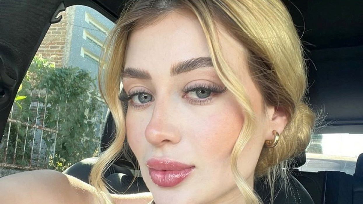 Mexican social media influencer, Valeria Marquez, 23, who was brazenly shot to death during a TikTok livestream in the beauty salon where she worked in the city of Zapopan, looks on in this picture obtained from social media.