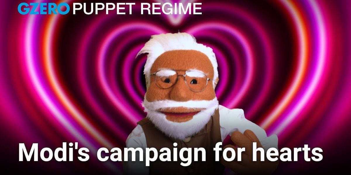 After election flop, Modi sings to win hearts in India