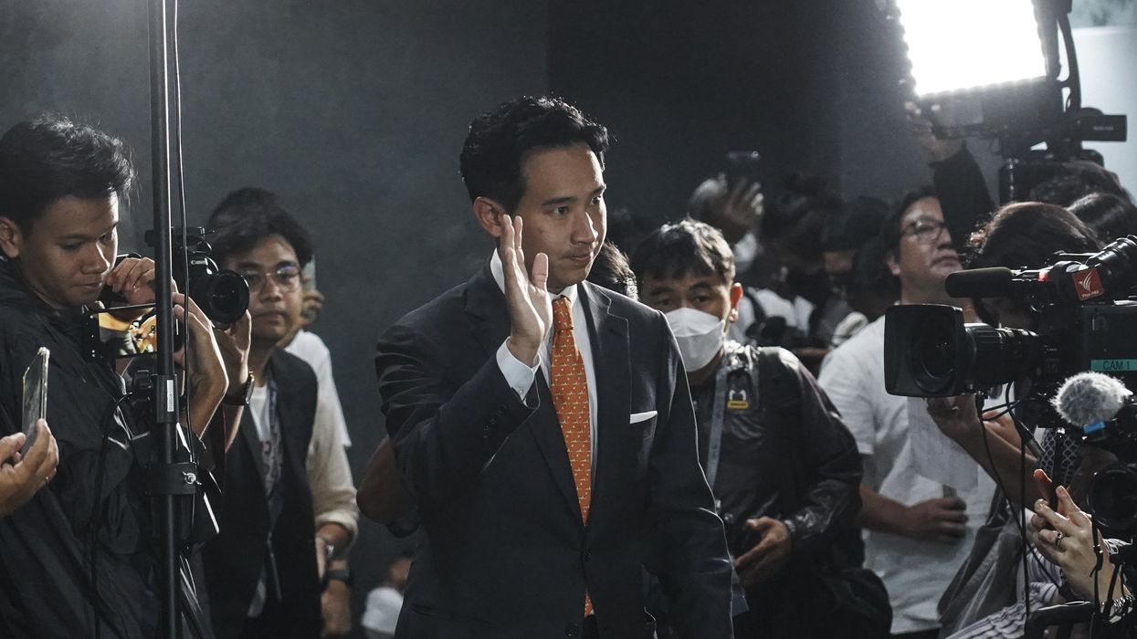 Move Forward Party's leader and prime ministerial candidate Pita Limjaroenrat