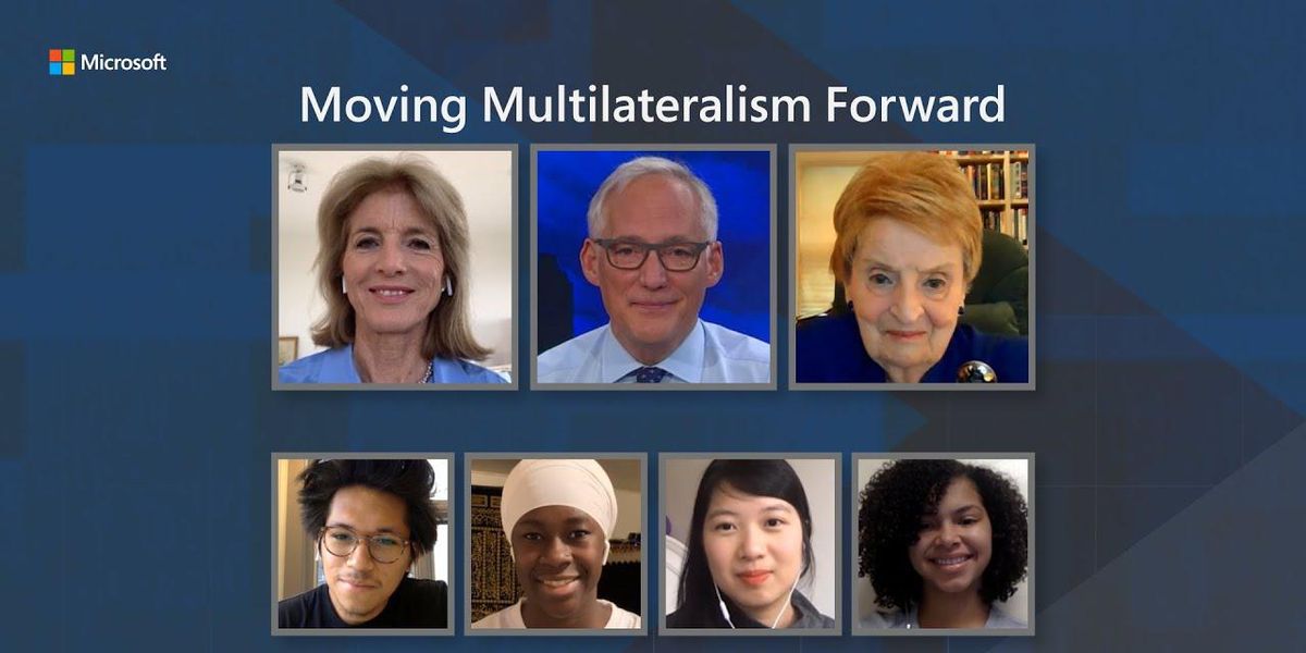 Moving Multilateralism Forward: Madeleine Albright, Caroline Kennedy, and John Frank discuss